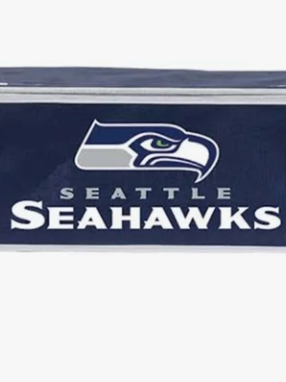 Seattle Seahawks Franklin Sports NFL Under The Bed Storage Bin  22 x 12 x 6.5